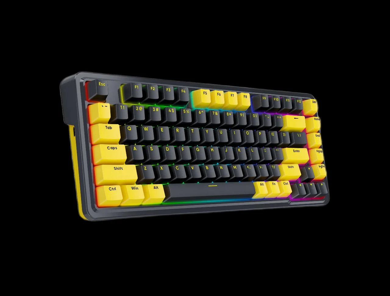 Redragon ELF K649 78% Wired Gasket RGB Mechanical Gaming Keyboard Redragon ELF K649 78% Wired Gasket RGB Mechanical Gaming Keyboard